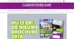 Desktop Screenshot of gardendreams.nl