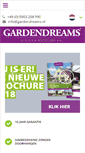 Mobile Screenshot of gardendreams.nl